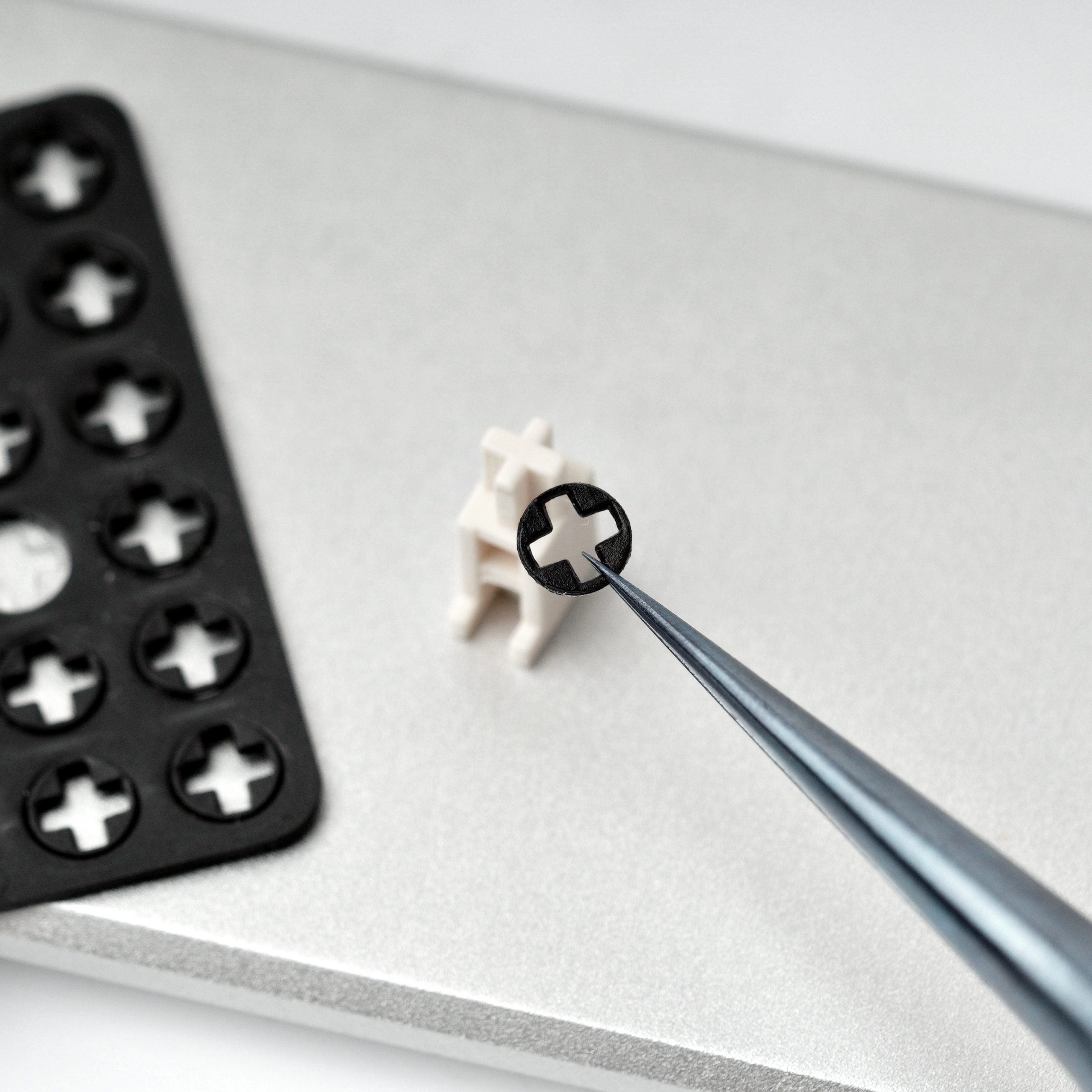 GEON 스템 스페이서 블랙 두께: 0.5mm  36개