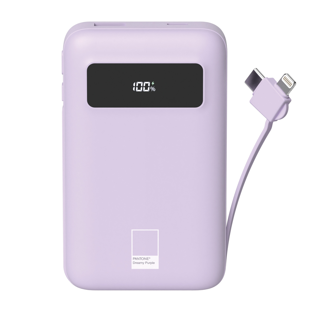 이어맥 팬톤 캐이블 일체형 고속충전 보조배터리 10000mAh - 상세 이미지 3