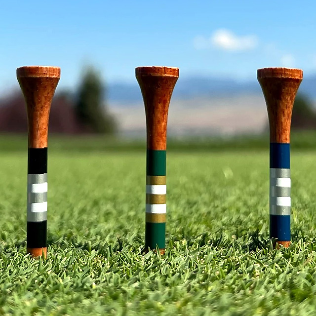 웨스트스타일 골프 나무티 자작나무 대나무 롱 숏 높이조절 티케이스 70mm 83mm 제품 이미지