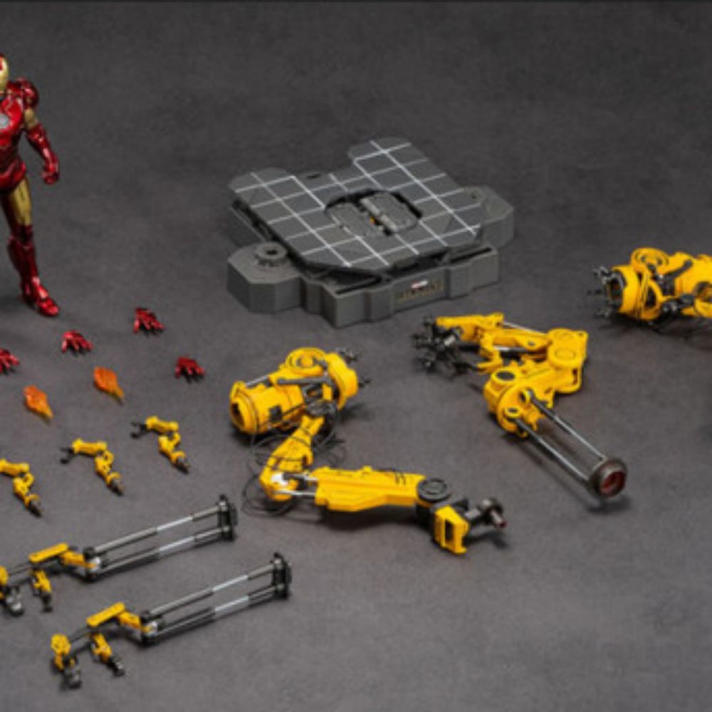 ZD TOYS 아이언맨 MK4 슈트업 겐트리 1/10 액션 피규어 - 상세 이미지 5