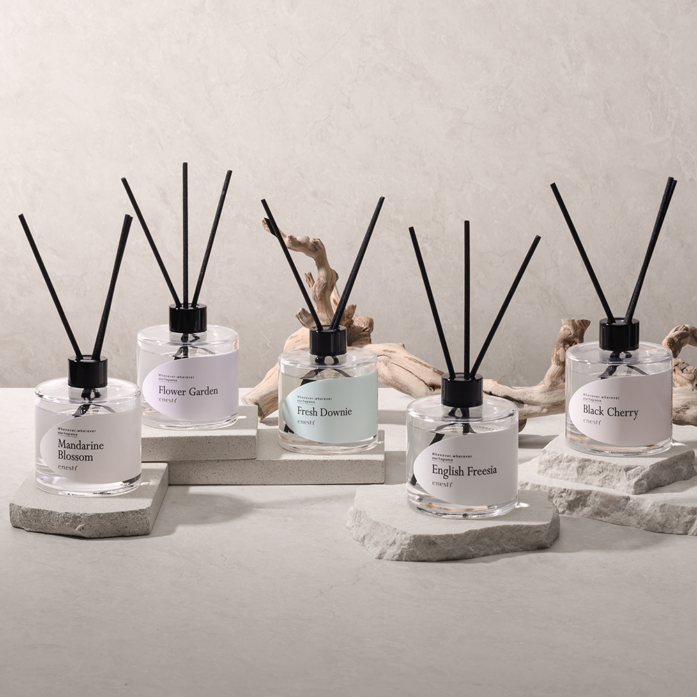 에네스티 디퓨저 3구 대용량 실내 디퓨져 욕실 화장실 방향제 집 인테리어200ml