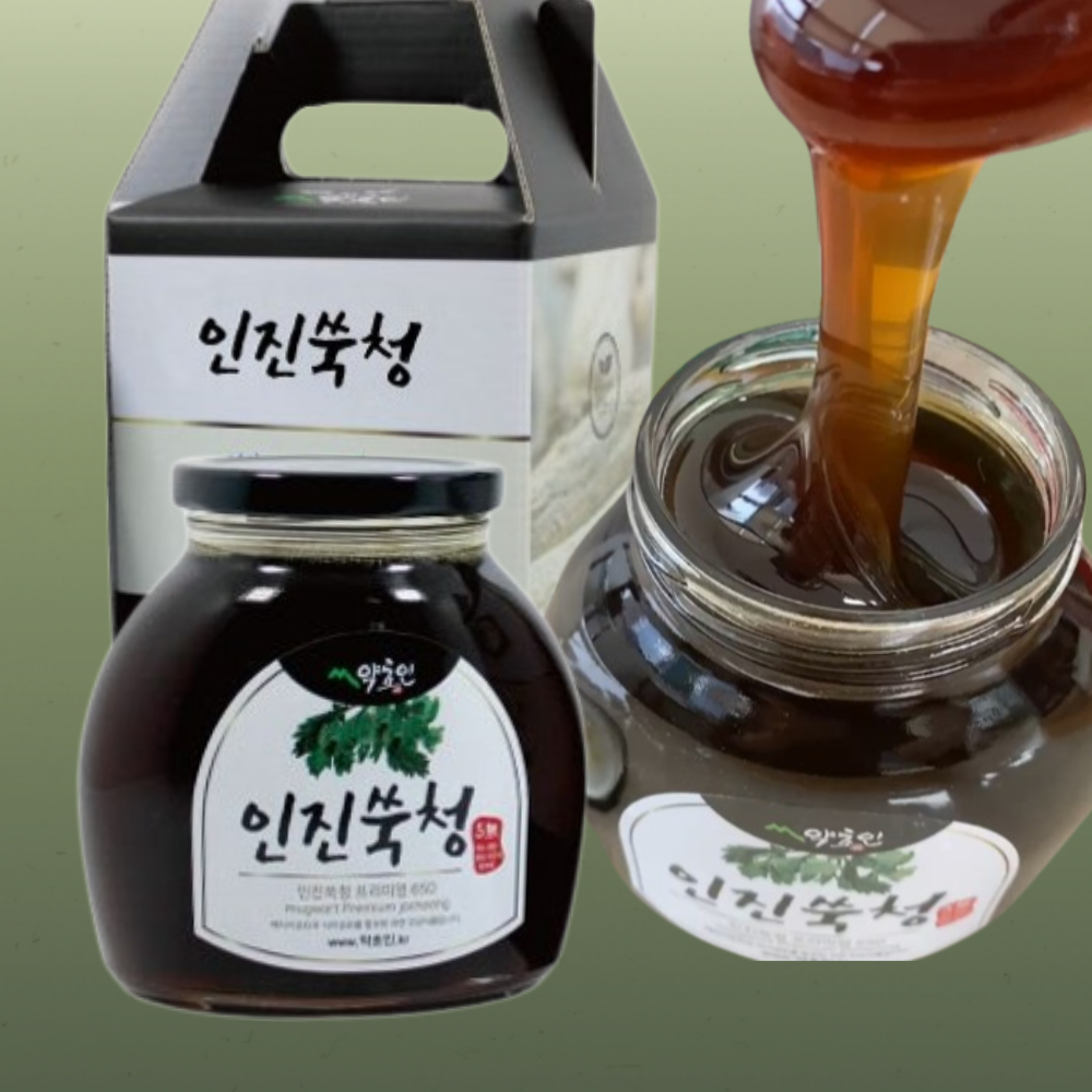 인진쑥차 자궁에좋은 염증에좋은 차 쑥청 국내산 650g, 1개 - 상세 이미지 5