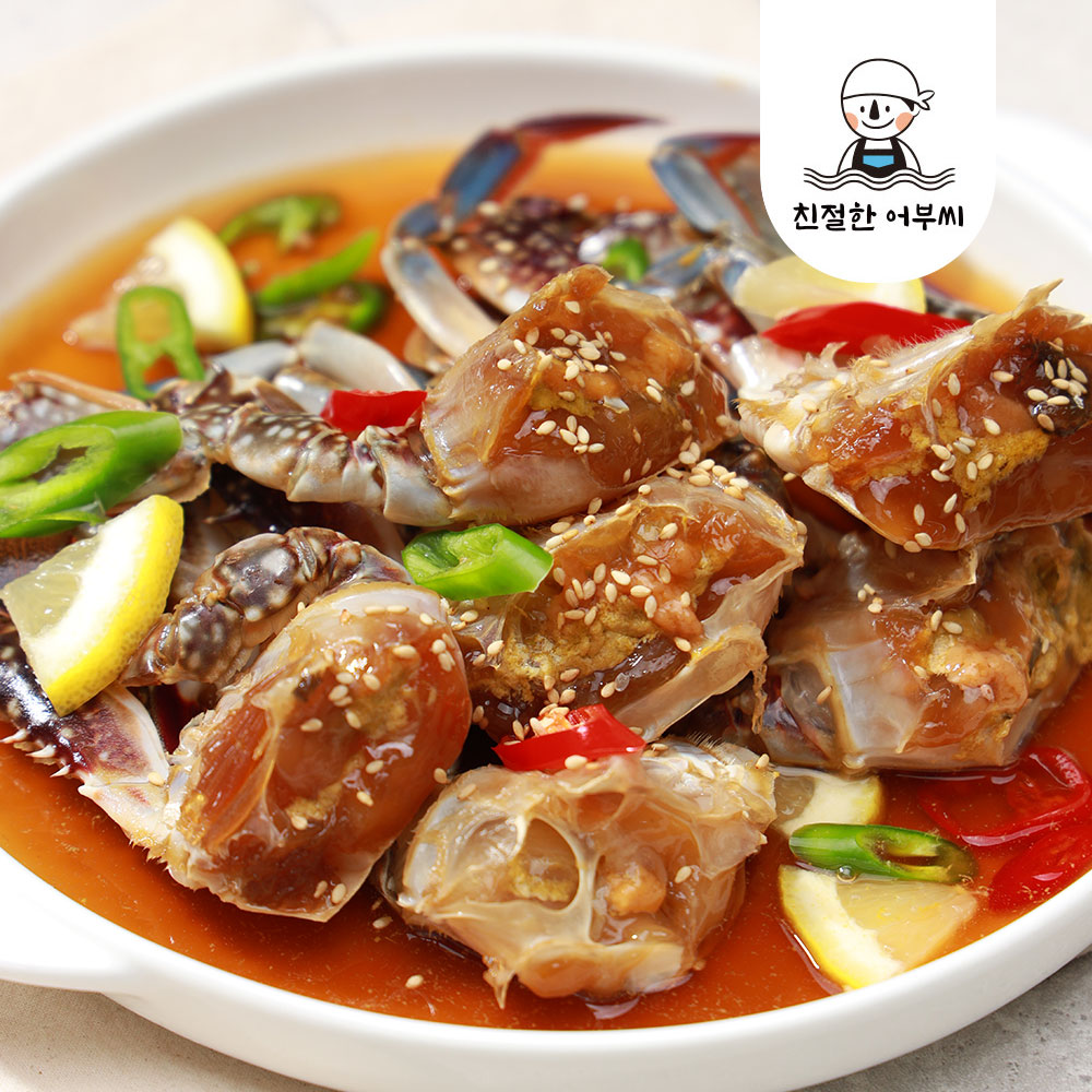 국내산 절단 손질꽃게 암꽃게 알베기 급냉 숫꽃개 친절한어부씨 - 상세 이미지 5