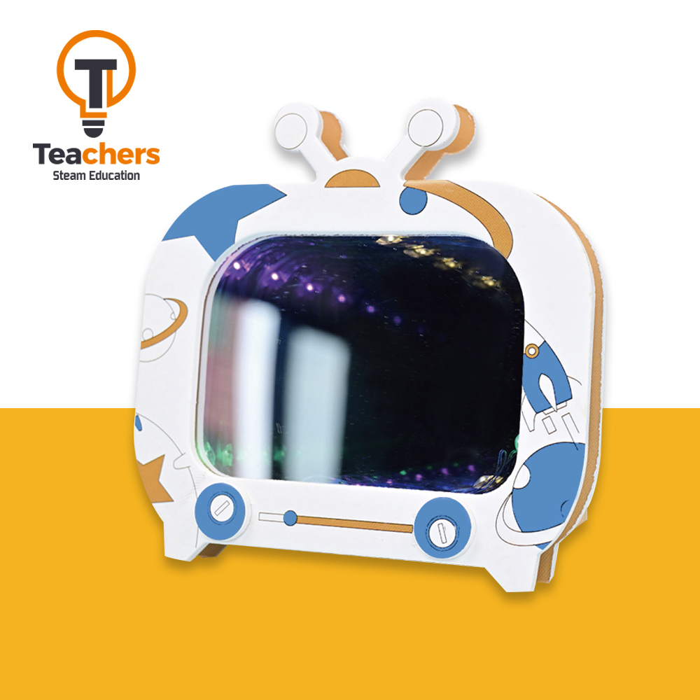 티처스 STEAM 우드락 LED 인피니티미러 만들기 초등과학실험키트