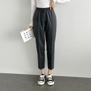 [140cm~/S~3XL/9부&10부] 남녀공용 교복바지 허리 통밴딩 고... 착용 후기 | 사이즈/핏 총정리 - 상품 이미지 3