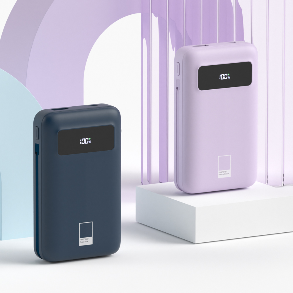 이어맥 팬톤 캐이블 일체형 고속충전 보조배터리 10000mAh - 상세 이미지 4