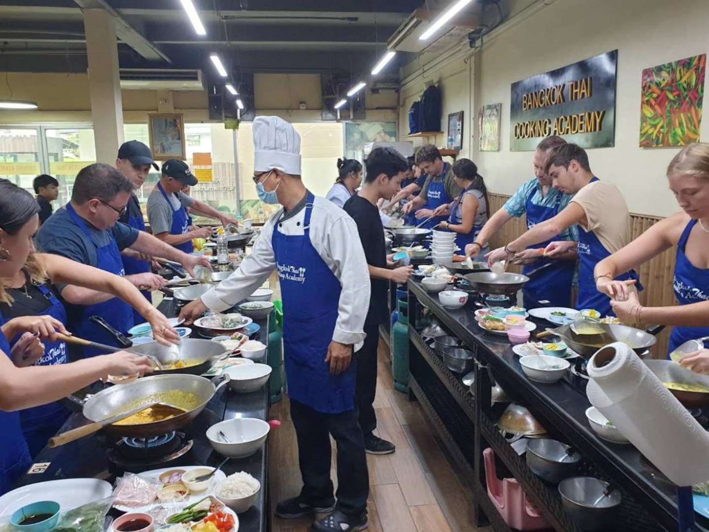 태국 방콕 태국 요리 아카데미에서 태국 요리 수업 이미지 2