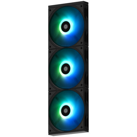 3RSYS Silence GI 120 데이지체인 리버스 3PACK 시스템 케이스 쿨러 (BLACK)