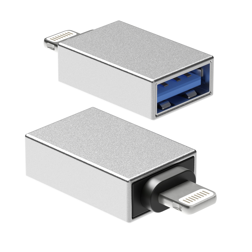 이어맥 USB to 8 변환 젠더 라이트닝 아이폰 변환 젠더 - 메인 이미지