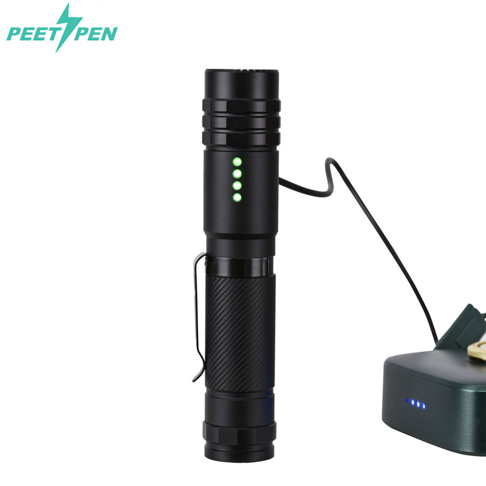 우벤 L28 LED 손전등 C타입 충전식 EDC 소형 순찰 전술 군용 휴대용 라이트 후레쉬