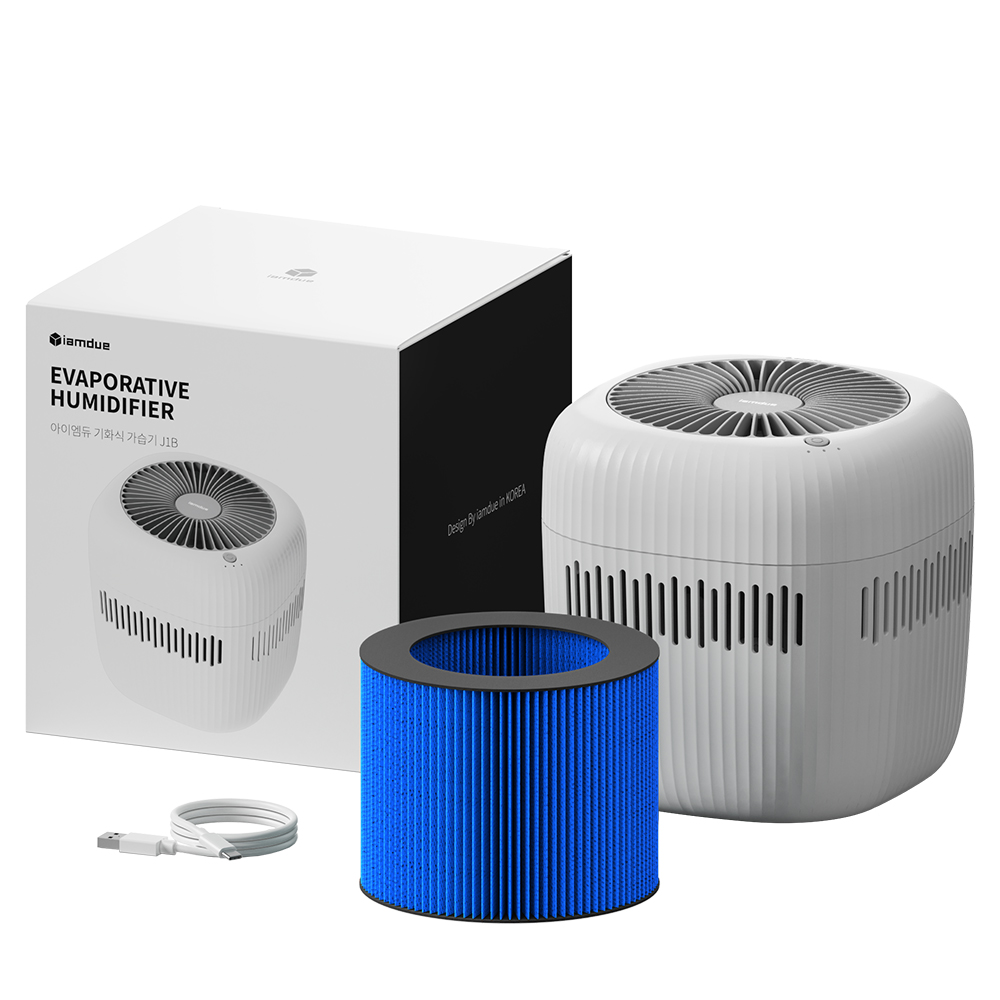 아이엠듀 대용량 기화식 가습기 신생아 아기 가습기 습도조절 저소음