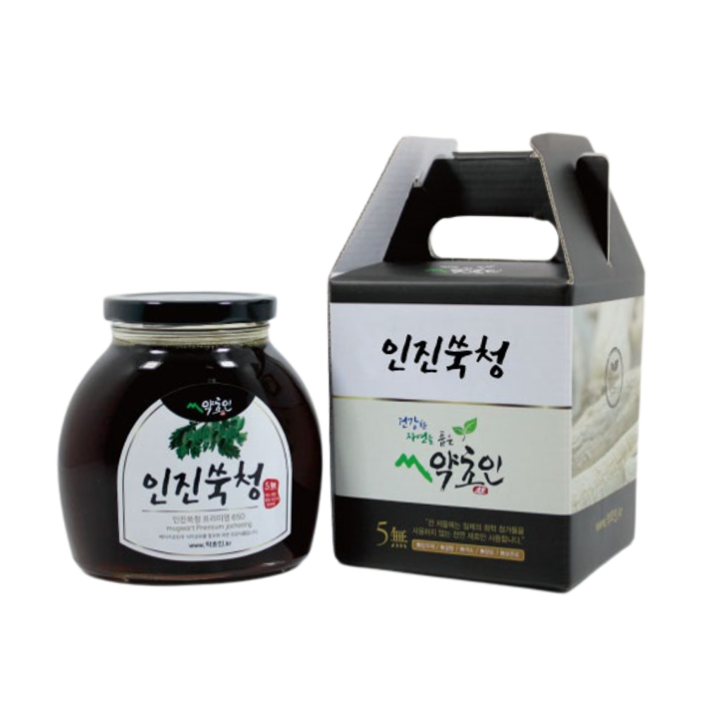 인진쑥차 자궁에좋은 염증에좋은 차 쑥청 국내산 650g, 1개 - 상세 이미지 4