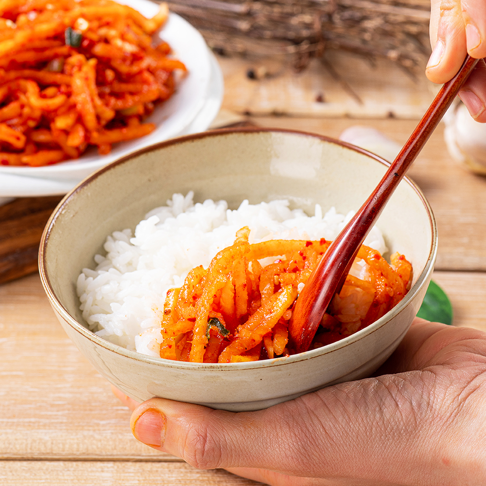 국내산 무생채김치 무채김치 2kg 주문 이미지 4