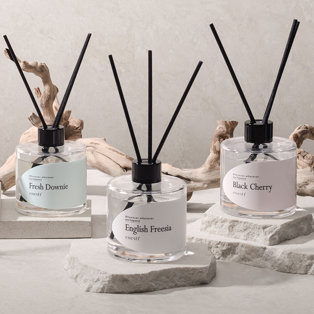 에네스티 디퓨저 3구 대용량 실내 디퓨져 욕실 화장실 방향제 집 인테리어200ml