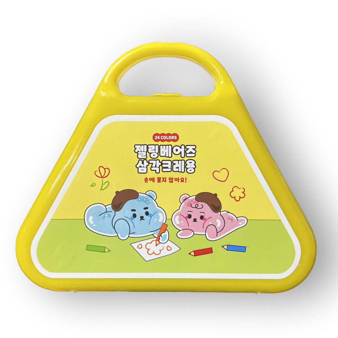 젤링베어즈 24색 크레용 삼각 크레용 - 상세 이미지 2
