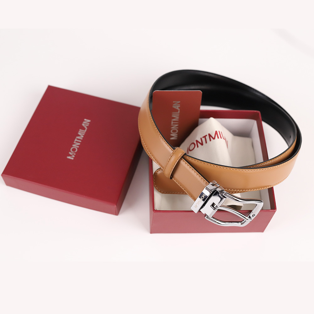 남성벨트 명품 가죽 몽블랑 호환 카멜 허리띠 혁띠 정장 끈 교체 30미리
