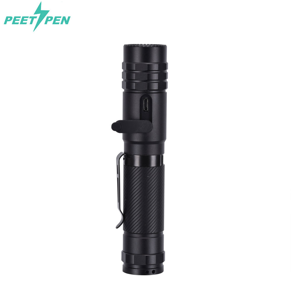 우벤 L28 LED 손전등 C타입 충전식 EDC 소형 순찰 전술 군용 휴대용 라이트 후레쉬