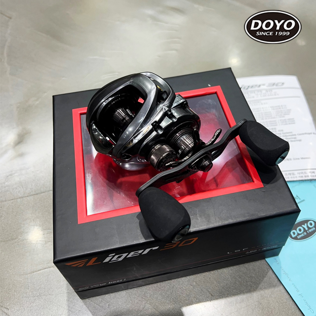 도요 라이거30 경량 베이트릴 쭈꾸미 갑오징어 배스 릴 쉘로우스풀 기본핸들 - 상세 이미지 3