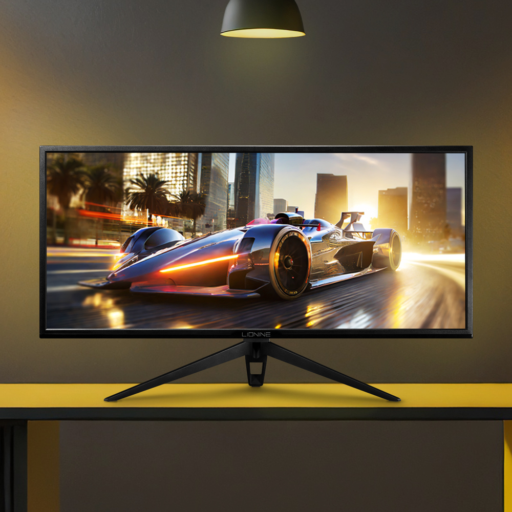 주연테크 X34Q-V2 와이드 게이밍 모니터 WQHD 100Hz 86~87cm(34인치), 무결점 - 상품 이미지