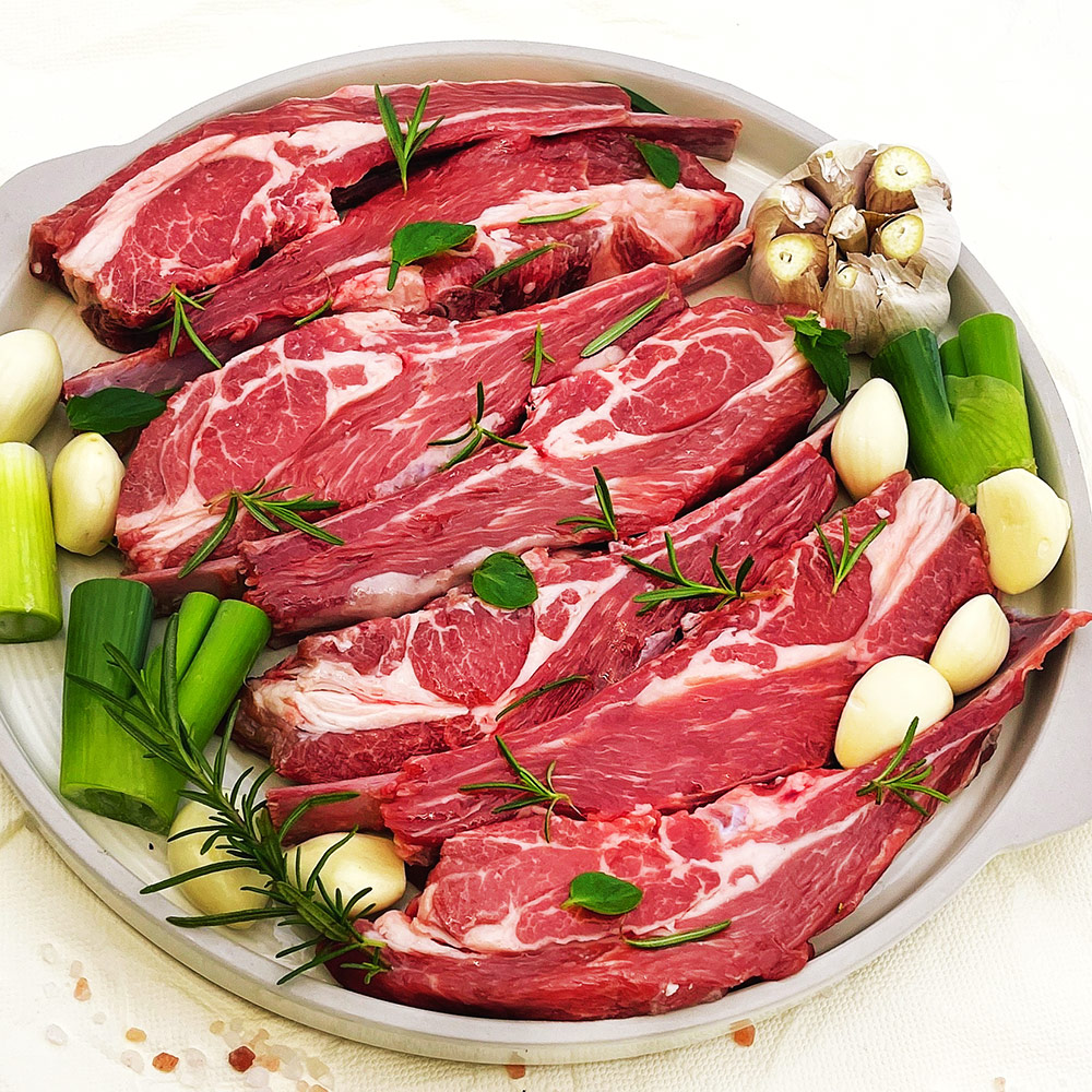 냉장 통 숄더랙 1kg 항공수입으로 신선하고 손질까지 된 청정호주산 양고기 캠핑 홈파티 양갈비 키친보이즈 이미지 7
