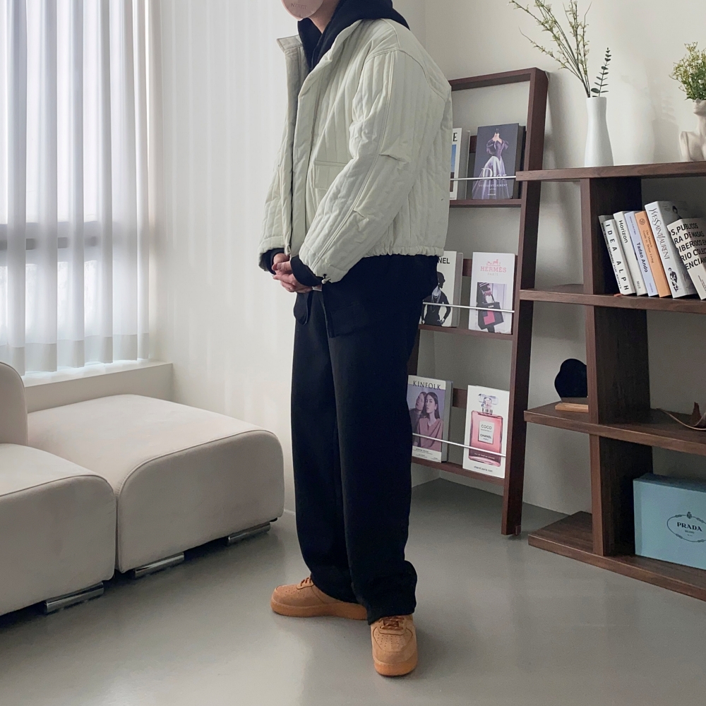 남자퀼팅자켓 남자크롭자켓 - 상세 이미지 4