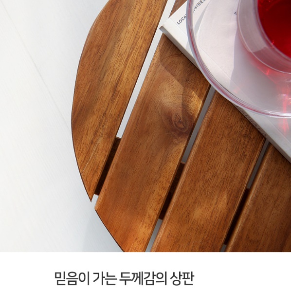 원형 화분 돌리 바퀴달린 화분 나무화분받침 - 상세 이미지 4