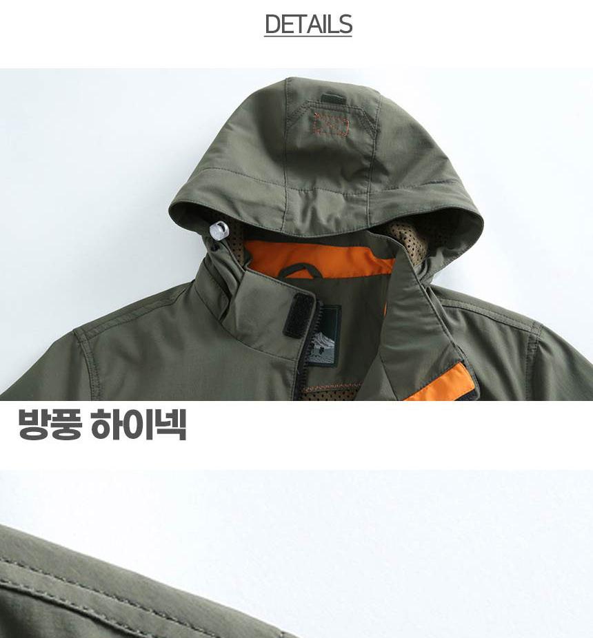 남자양털점퍼 남자겨울야상 남성롱야상 이미지 3