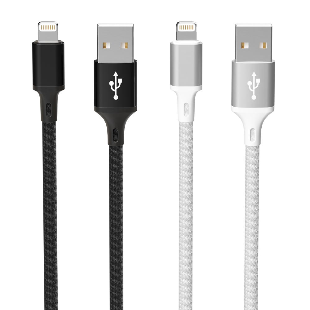 이어맥 15W USB to 8Pin 라이트닝 고속 충전 데이터 케이블 1.5m 2.5m - 상품 이미지