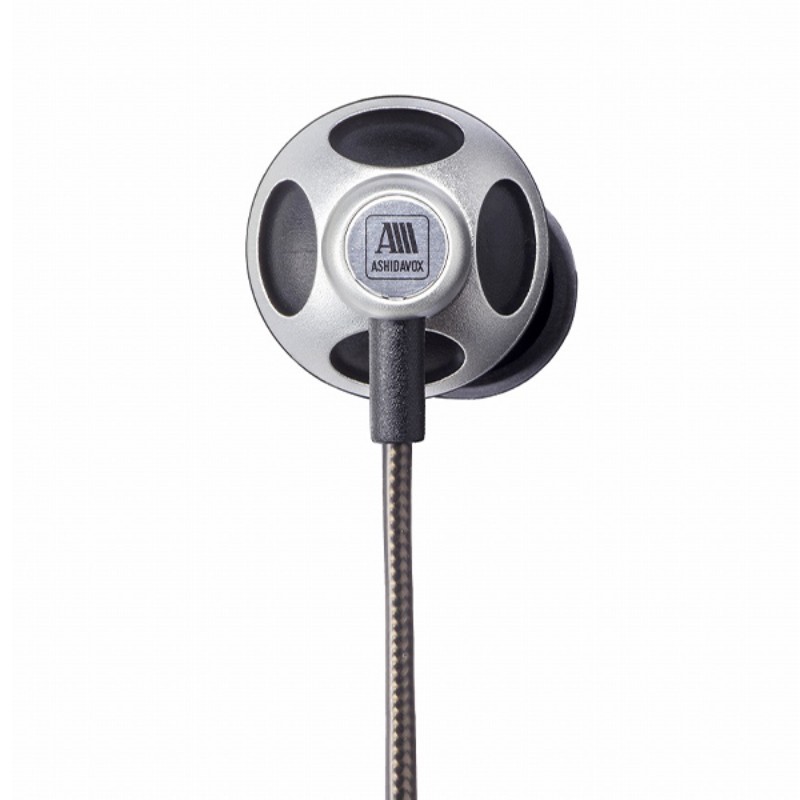 ASHIDAVOX 실버 커널형 유선 이어폰 단일상품 제품 이미지