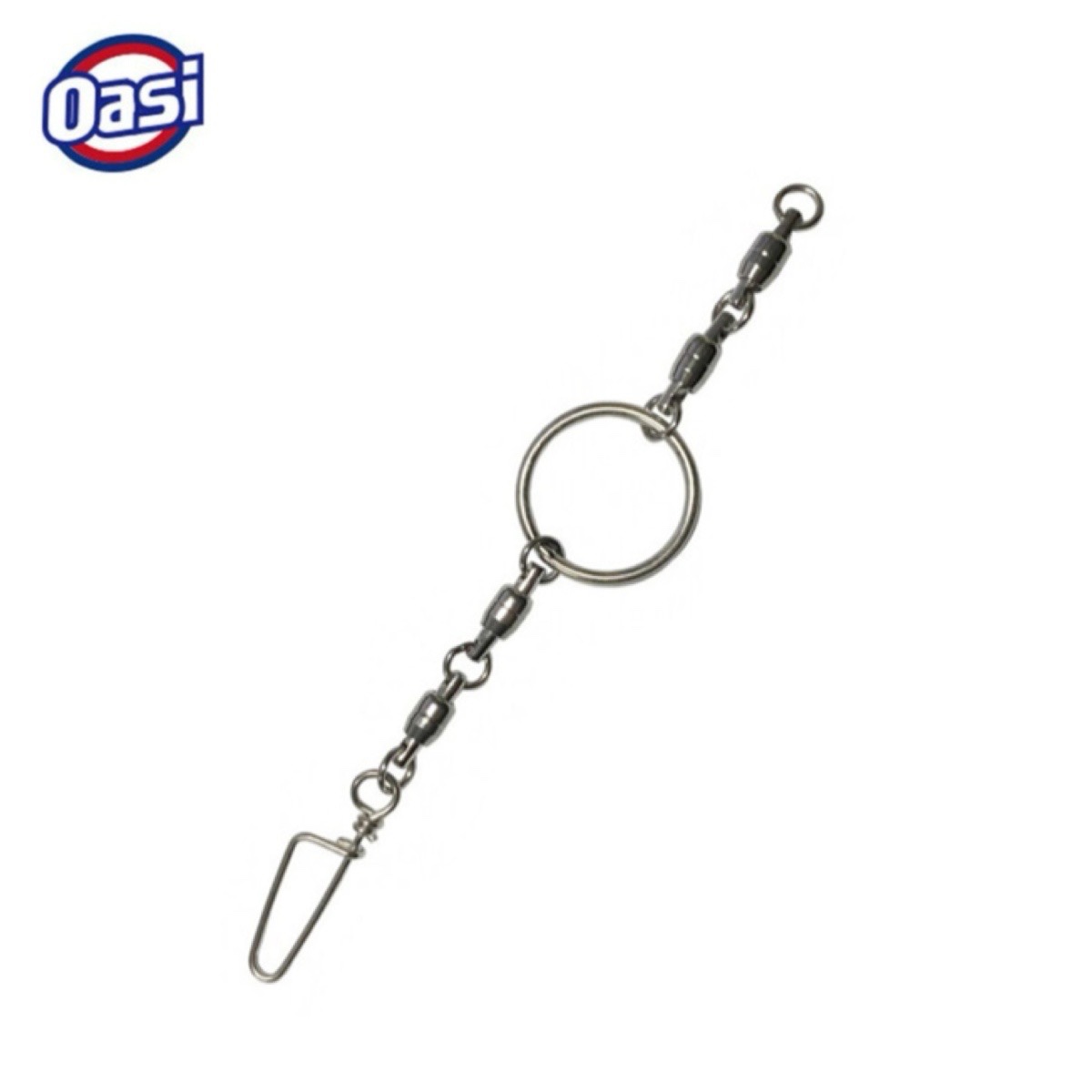 오아시 요리토리 링 라이트S (1PCS) 채비꼬임방지 볼베어링 라이트링 - 상품 이미지