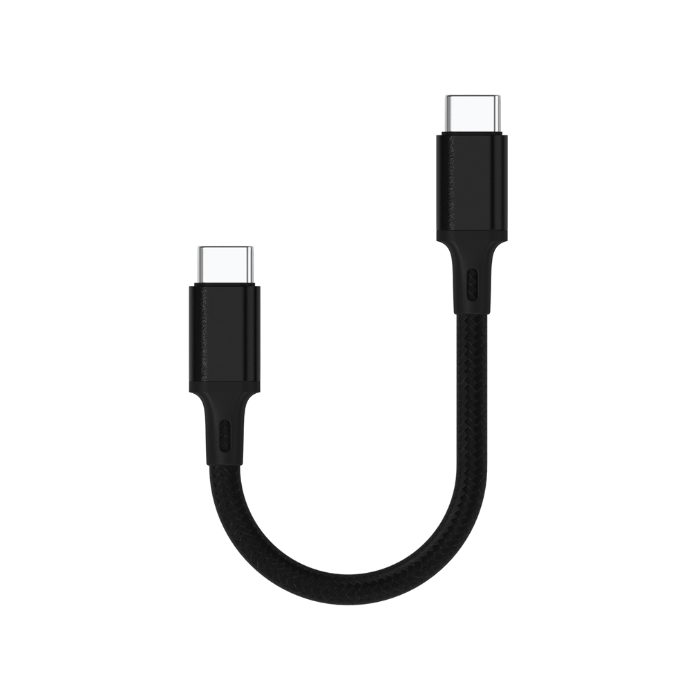이어맥 20W 고속충전 CtoC 데이터 C타입 숏 케이블 15cm - 상품 이미지