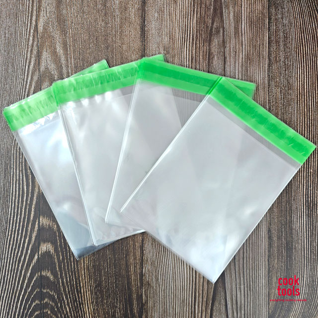 쿠키 초콜렛 포장용 opp 접착식 비닐 5호 (15cmx18cm) 50매 - 메인 이미지