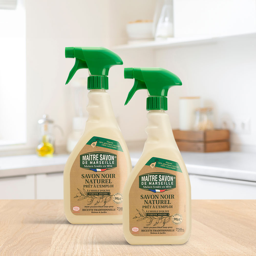 매터사봉 천연 친환경 올리브 블랙솝 다목적 주방 바닥 기름때 제거 세정제 750ml, 2개