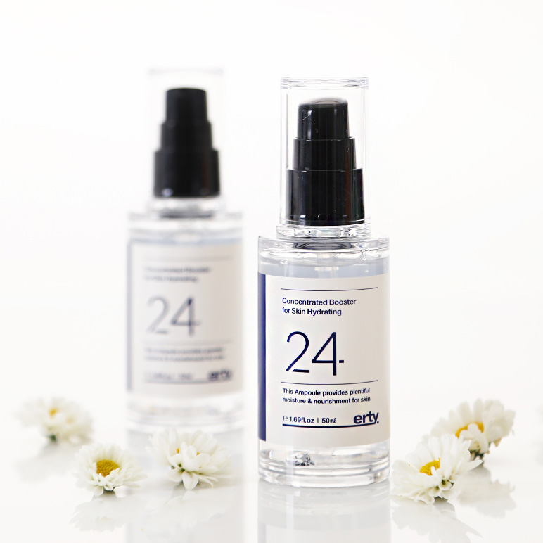 에르띠 24 하이드레이팅 히알루론산 펩타이드 피부과 수분 보습 세럼 탄력 앰플 50ml 이미지 2