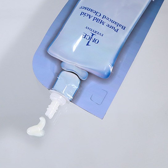 휴대용 여행 키트 약산성 클렌저 25ml 바디워시 겸용 파우치 화장품 출장 필수품 - 상세 이미지 4