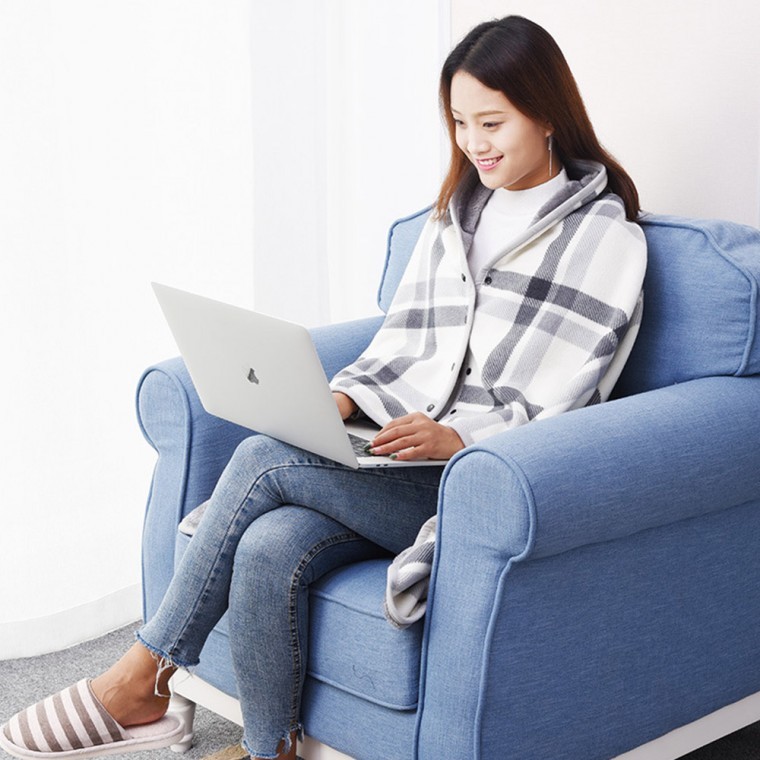 극세사 후드 담요 블랭킷 이불 겨울 쇼파 휴대용 두꺼운 담요 얇은 블랑켓 양털 밍크