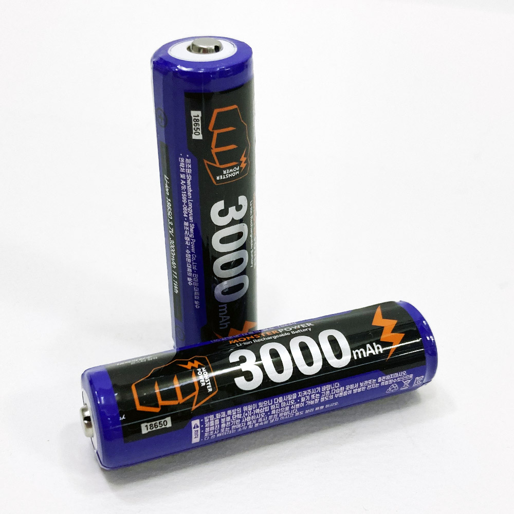 18650 배터리 3000mAh 보호회로 건전지 리튬이온 충전지 - 상세 이미지 5