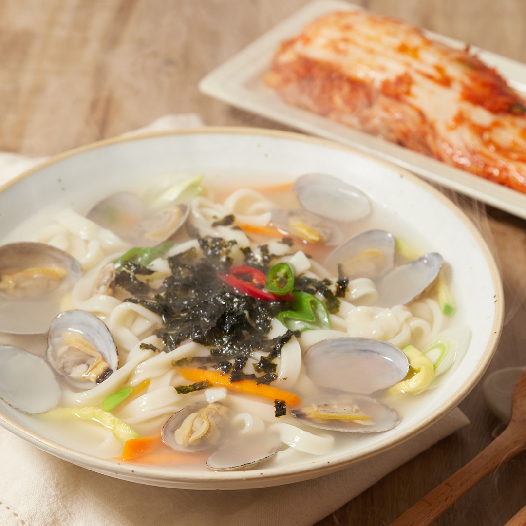 군산 맛집 엄마손 생면 칼국수 7인분 + 바지락 소스(개별포장) - 상세 이미지 3