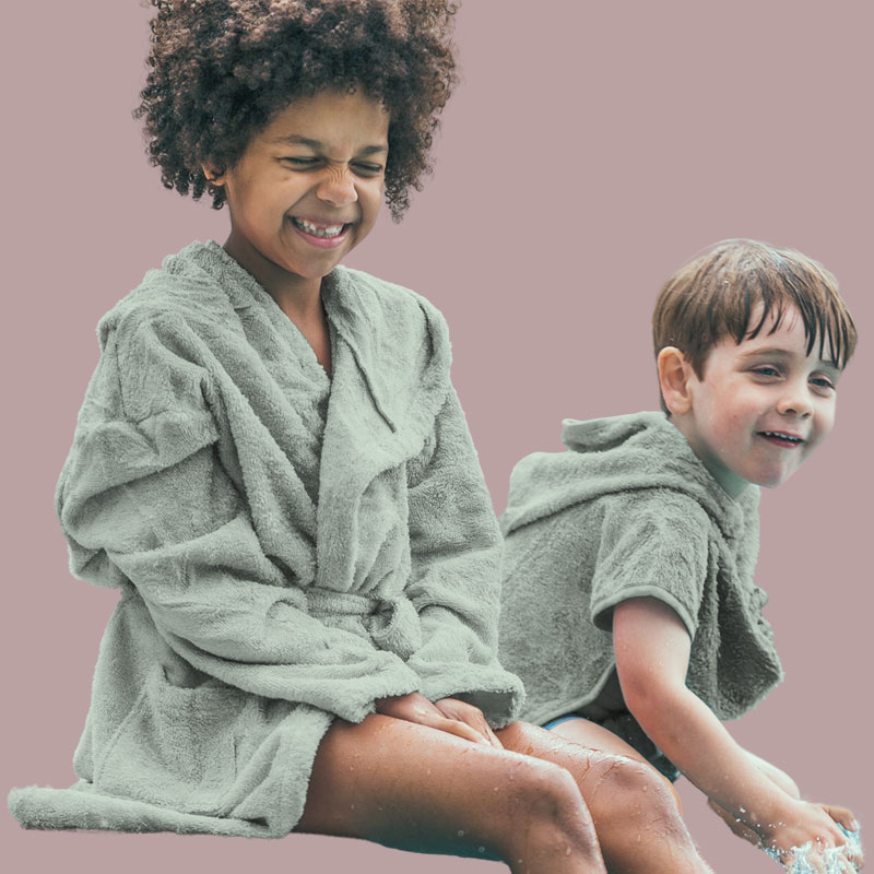 [팀부] 벨기에 명품 유아목욕가운 로브 4-6세