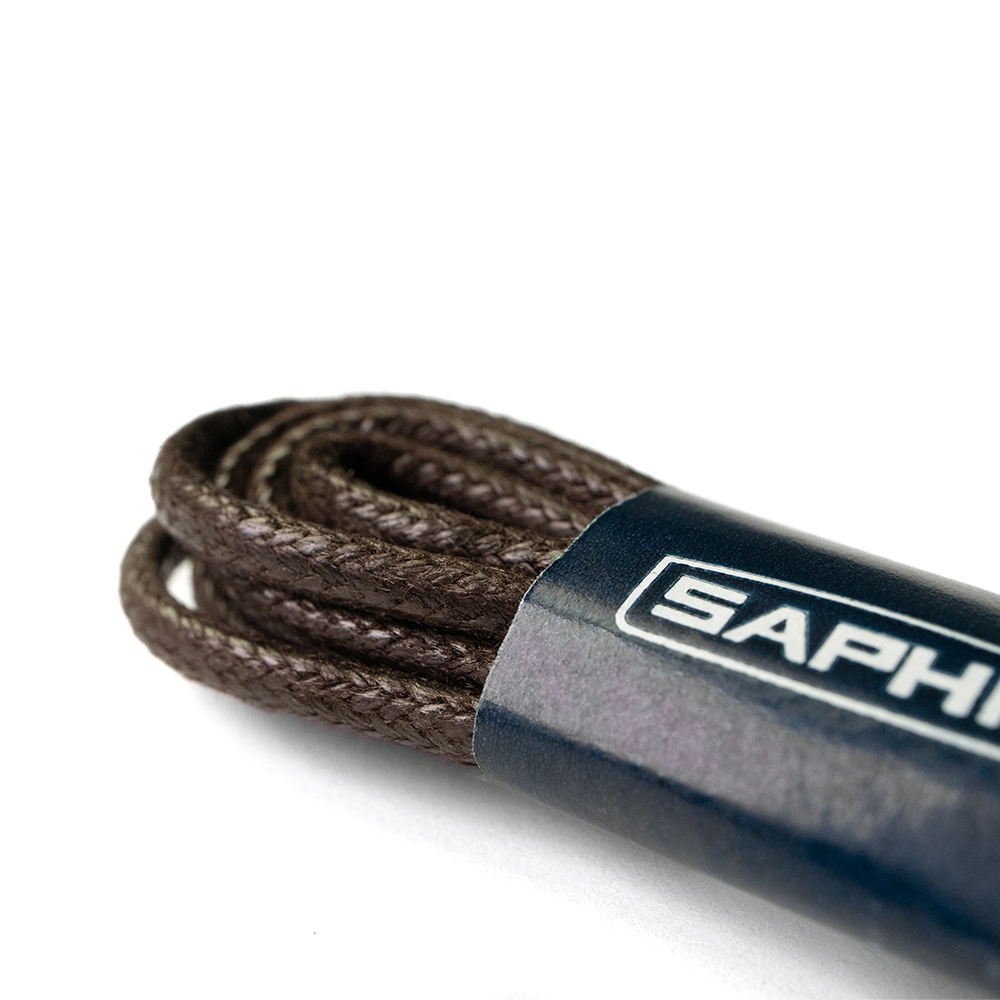 사피르 왁스 라운드 구두 끈 60cm / 운동화 부츠 가죽 정장 신발 슈레이스