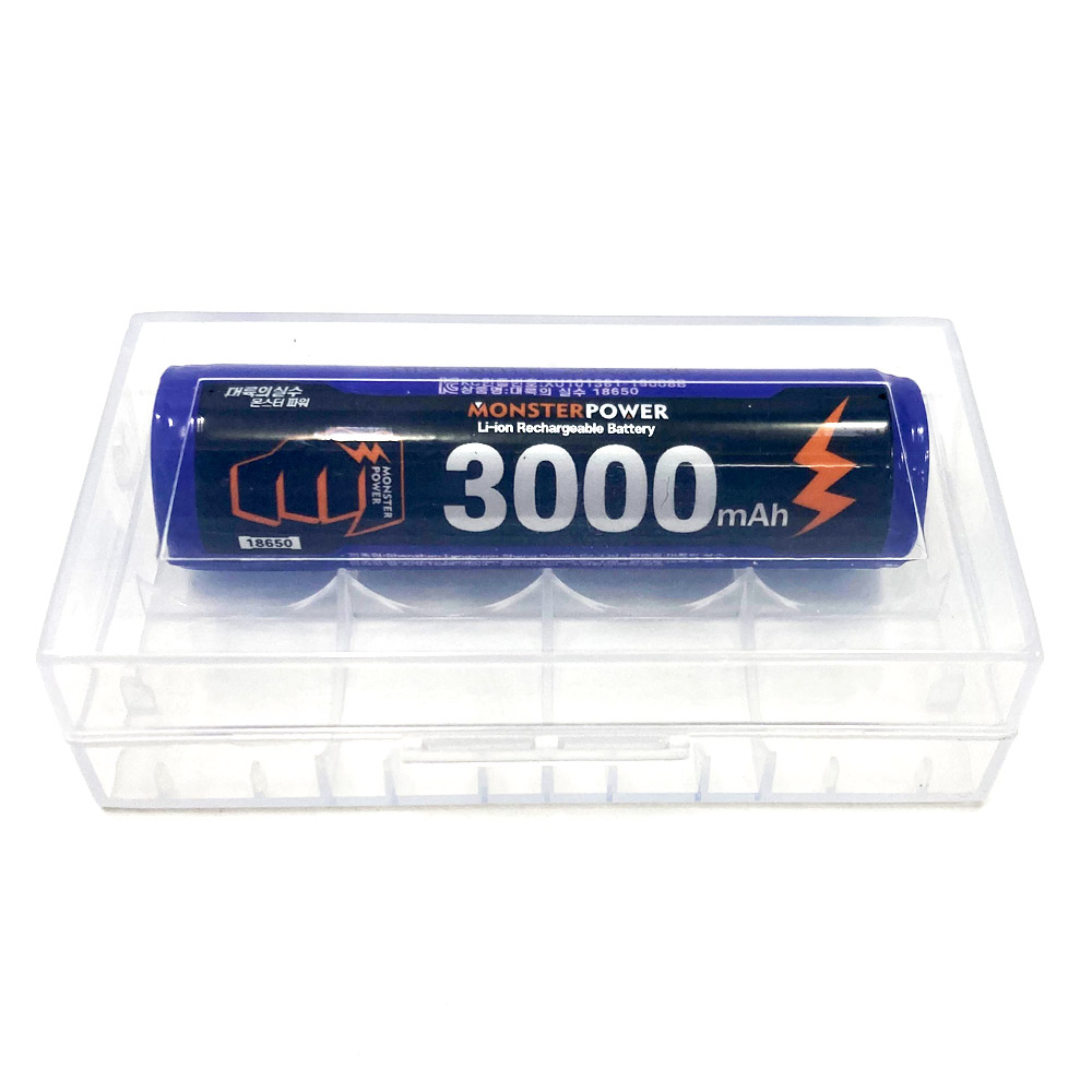 18650 배터리 3000mAh 보호회로 건전지 리튬이온 충전지 이미지 8