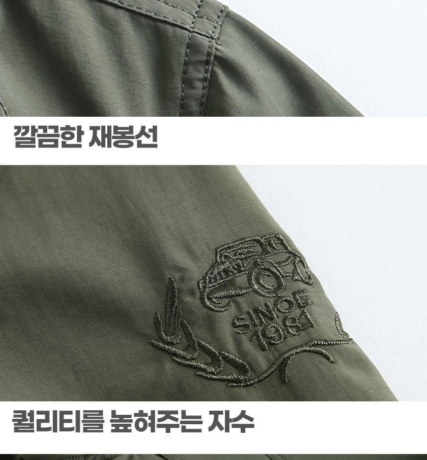 남자양털점퍼 남자겨울야상 남성롱야상 이미지 4