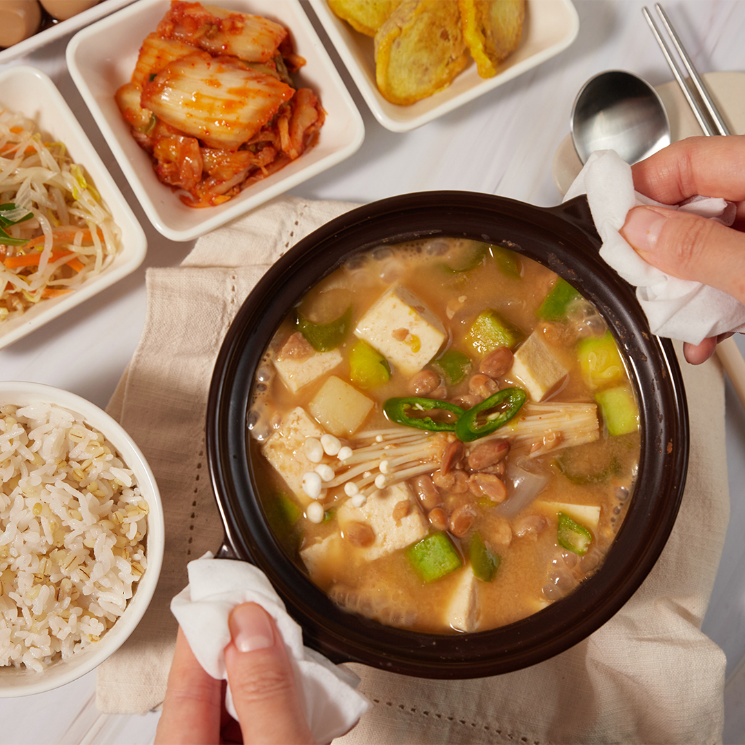 국산콩 청국장 150g 4팩 (1팩에 2인분) 냄새없고 구수한 대표 이미지