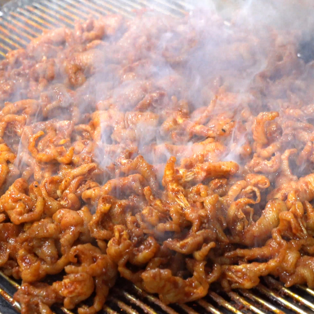 뼈없는 닭발 250g 무뼈닭발 국내산 직화 매운 무뼈 이미지 7