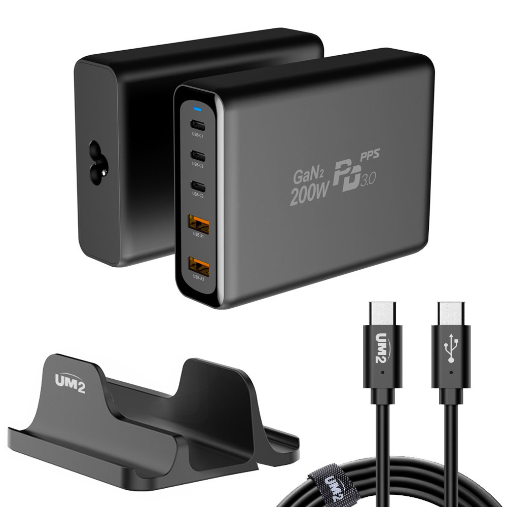 초고속 멀티 충전기 C타입 PD 맥북 노트북 200W 220W