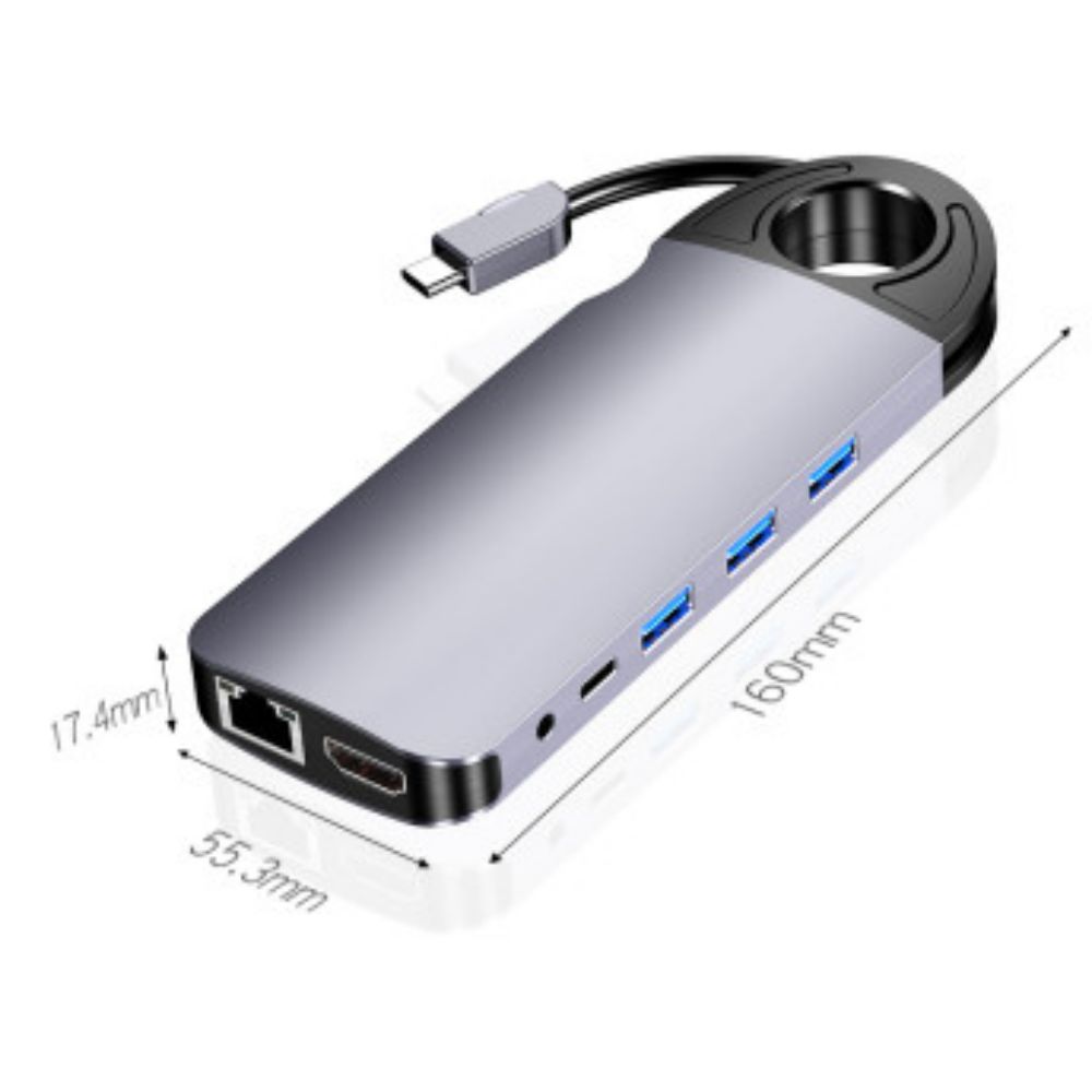 USB허브 10IN1 노트북 맥북 젠더 USB멀티허브 TYPE C 영상전송 - 상세 이미지 2