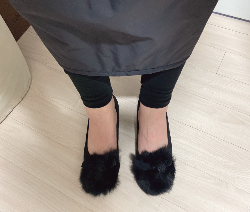 패딩 치마 레깅스 피치기모 겨울 한파 밴딩 롱 스커트 캐쥬얼 벌룬 캠핑 상세 이미지 8