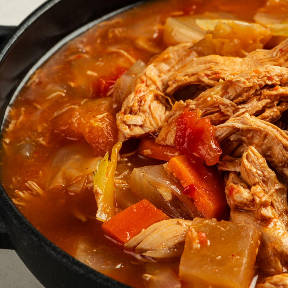 아이엠그라운드 토마토 치킨 마녀스프 7일 식단관리 다이어트 식사대용 닭가슴살 야채 스튜 - 상세 이미지 3