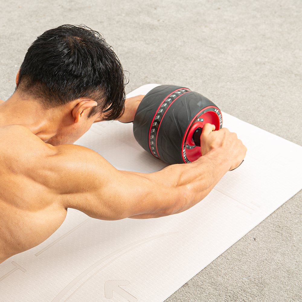 핏에이블 홈트매트 운동 헬스 헬스장 홈트레이닝 층간소음 안밀리는 TPE 6mm 매트