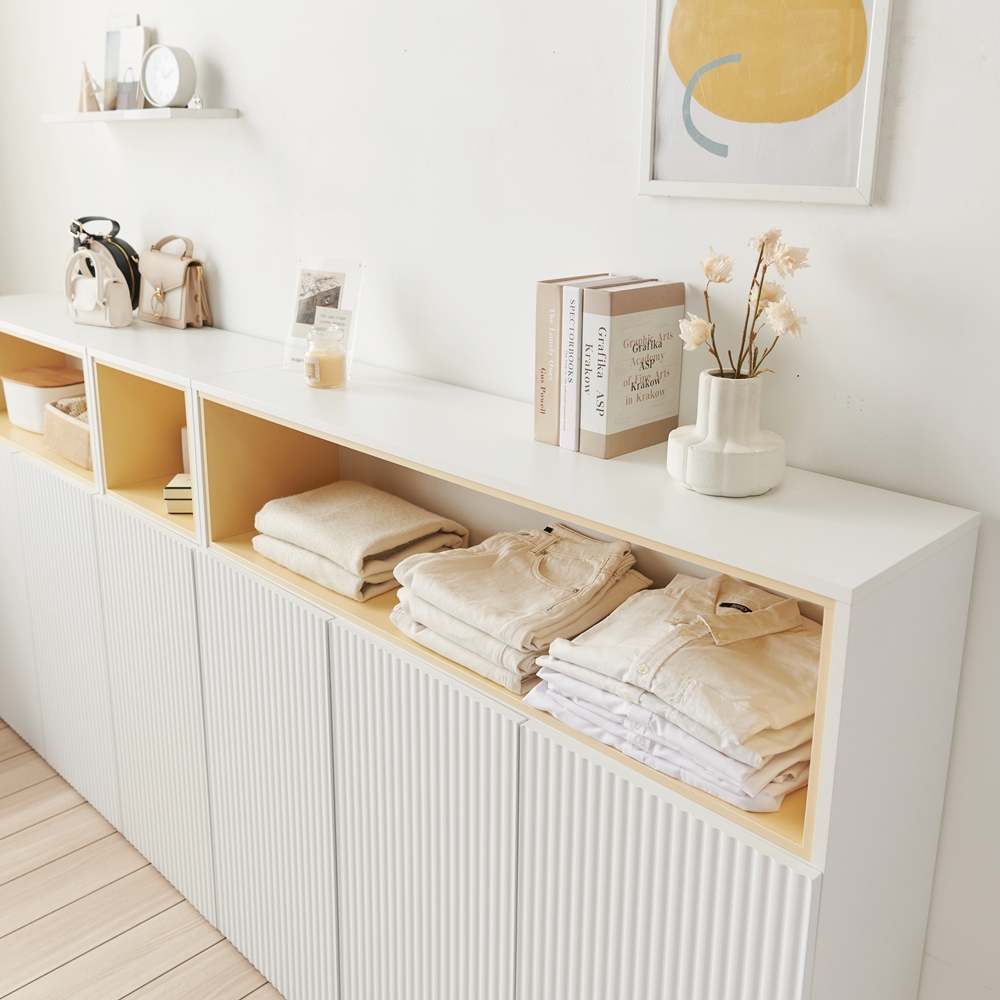 치즈퐁 거실 높은수납장 공간분리 베란다 안방 다용도실 1200